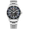 Image de Swiss Alpine Military 7029.1 Montre analogique à quartz pour homme en acier inoxydable, Acier/Acier/Sw-bleu - 1135sam