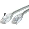 Image de ROLINE Cordon LAN Cat 5e | Câble réseau UTP Ethernet avec connecteur RJ45 | gris 2 m