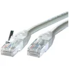 Image de ROLINE Cordon LAN Cat 5e | Câble réseau UTP Ethernet avec connecteur RJ45 | gris 10 m