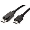 Image de VALUE câble DisplayPort vers HDMI | mâle / mâle | transmission de signaux vidéo et audio | noir 4,5 m