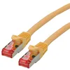 Image de ROLINE Cordon LAN Cat 6 - Component Level - Câble réseau S/FTP Ethernet avec connecteur RJ45 - jaune 2 m