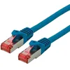 Image de ROLINE Cordon LAN Cat 6 - Component Level - Câble réseau S/FTP Ethernet avec connecteur RJ45 - bleu 1,5 m