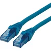 Image de ROLINE Cordon LAN Cat 6A Component Level | Câble réseau UTP Ethernet avec connecteur RJ45 | bleu 20 m