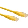 Image de ROLINE Cordon LAN Cat 6 | Câble réseau UTP Ethernet avec connecteur RJ45 | jaune 5 m