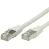 Image de VALUE Cordon LAN Cat 5e | Câble réseau FTP Ethernet avec connecteur RJ45 | gris 0,5 m