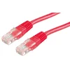 Image de Value Cordon LAN Cat 6 | Câble réseau UTP Ethernet avec connecteur RJ45 | rouge 1 m