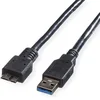 Image de ROLINE USB 3.0 Cable, A M - Micro B M, 2.0m