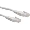 Image de ROLINE Cordon LAN Cat 6 | Câble réseau UTP Ethernet avec connecteur RJ45 | blanc 1,5 m