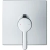 Image de Duravit Kit de montage C.1 mitigeur douche encastré, carré, chrome