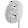 Image de Duravit Kit de montage prêt à l’emploi C.1 Mitigeur douche encastré, avec inverseur, rond, chrome