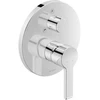 Image de Duravit Kit de montage B.2 Mitigeur bain encastré, rond, chrome, avec inverseur