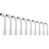 Image de KRAFTWERK Jeu de 10 clés à pipe déb. 6 x 6 8-19 mm