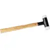 Image de Kraftwerk marteau en caoutchouc, blanc, manche en hickory,24 OZ Hickory