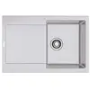 Image de Franke - Évier de cuisine - Evier MARIS FRAGANIT MRG611-78 Platinum (sous meuble 45cm) 780x500x205mm
