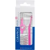 Image de Curaprox Brosse interdentaire CPS 08 Prime Start/Kit de démarrage avec 5 Brosses | 2 Supports Différents/Rose/Diamètre 0,8 mm/Efficacité 3,2 mm/Fabriqué en Suisse