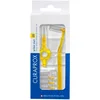 Image de Curaprox Brosse interdentaire CPS 09 Prime Start/Kit de démarrage avec 5 Brosses | 2 Supports Différents/Jaune/Diamètre 0,9 mm/Efficacité 4 mm/Fabriqué en Suisse