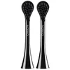 Image de Curaprox Têtes de brosse Hydrosonic Black is White Carbon Duo Pour une Élimination Efficace de la Plaque Dentaire | Têtes de rechange pour Brosses à dents Soniques, Paquet de 2 / Fabriqué en Suisse