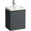 Image de LAUFEN Lani Meuble sous-lavabo, 1 Porte, charnières à Droite, 435x515x340mm, H4035021122661, Couleur: Gris signalisation