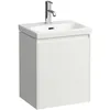 Image de LAUFEN Lani pour Meuble sous-lavabo Lua, 1 Porte, charnières à Gauche, 435x515x340mm, H4035011122611, Couleur: Blanc Brillant