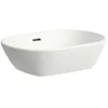 Image de Laufen Lua vasque, sans trou pour robinet, avec trop-plein, 500x350mm, H8120830001091, Couleur: Blanc