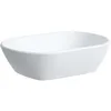 Image de Laufen Lua vasque, sans trou pour robinet, sans trop-plein, 500x350mm, H8120830001121, Couleur: Blanc