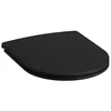 Image de Siège de WC Laufen PRO, avec couvercle, slim, 485x390mm, avec dispositif dabaissement automatique, H8989667160001, Couleur: Noir Mat