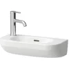 Image de Laufen Lua lave-mains, 1 trou de robinetterie à gauche, vasque à droite, avec trop-plein, 500x230mm, 1, H8150824001051, Couleur: blanc