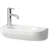 Image de Laufen Lua lave-mains, 1 trou de robinetterie à gauche, vasque à droite, sans trop-plein, 500x230mm, 2, H8150820001131, Couleur: blanc