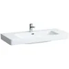 Image de LAUFEN Running Pro S Lave-Mains, 3 Trous pour Robinet, avec trop-Plein, 1050x460, Blanc, Coloris: Blanc - H8139660001081