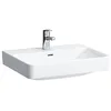 Image de Laufen Running Pro S Lave-Mains, 1 Trou pour Robinet, avec trop-Plein, 600x465, Blanc, Coloris: Blanc avec LCC - H8109634001041