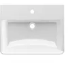 Image de LAUFEN Running Pro S Lave-Mains, 3 Trous pour Robinet, avec trop-Plein, 600x465, Blanc, Coloris: Blanc avec LCC - H8109634001081