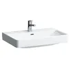 Image de Laufen PRO S lavabo à poser, 3 trous pour robinet, avec trop-plein, 700x465mm, H8169674001081, Couleur: blanc