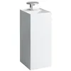 Image de Laufen Kartell Lave-mains, posé, 1 trou pour robinet, sans trop-plein, 375x435x900, H8113314001111, Couleur: Blanc avec LCC