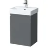 Image de LAUFEN Pro S Meuble sous-lavabo, pour lavabo 815961, charnière à Droite, 415x320x580, Coloris: Graphite - H4833020964801