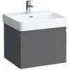 Image de LAUFEN Pro S Meuble sous-lavabo, 1 tiroir, pour lavabo H810962, 520x450x390mm, H4833510964801, Couleur: Graphite