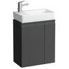 Image de LAUFEN Pro S Meuble sous-lavabo, pour lavabo H815955, Tablette latérale Droite, 480x275x580mm, H4830010954801, Couleur: Graphite