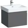 Image de LAUFEN Pro S Meuble sous-lavabo, 1 tiroir et tiroir intérieur, pour lavabo H818959, 550x370x390mm, H4830320954801, Couleur: Graphite