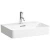 Image de Laufen VAL lavabo, encastré, 1 trou de robinet, avec trop-plein, 600x420mm, H8102830001041, Couleur: Blanc