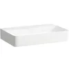Image de Laufen VAL lavabo, encastré, sans trou pour robinet, sans trop-plein, 650x420mm, H8102840001121, Couleur: Blanc