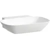 Image de Laufen INO lavabo, sans trou pour robinet, sans trop-plein, 560x450mm, H8103024001121, Couleur: Blanc avec LCC