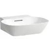 Image de Laufen INO lave-mains, sans trou pour robinet, avec trop-plein, 450x410mm, H8163000001091, Couleur: blanc
