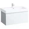 Image de LAUFEN Pro S Meuble sous-lavabo 1 tiroir, 1 tiroir intérieur, pour lavabo 813965, 810x450x390, Coloris: Blanc Brillant - H4835020964751