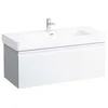 Image de LAUFEN Pro S Meuble sous-lavabo, 1 tiroir, pour lavabo H813966, 1010x450x390mm, H4835510964751, Couleur: Blanc Brillant