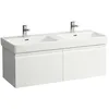 Image de LAUFEN Pro S Meuble sous-lavabo 2 tiroirs, 2 tiroirs intérieurs, pour lavabo 814968, 1260x450x390, Coloris: Blanc Brillant - H4835720964751
