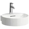 Image de LAUFEN VAL Lave-Mains, 1 Trou pour Robinet, avec trop-Plein, 400x425, Blanc, Coloris: Blanc - H8112810001041