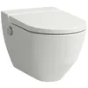Image de LAUFEN WC Douche Navia Cleanet, Lavable 4,5/3 litres, sans Rebord, sans Rebord, 37x58 cm, Coloris: Blanc avec LCC - H8206014000001