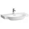 Image de Laufen The New Classic lavabo, encastré, avec trop-plein, 1 trou pour robinet, 800x480mm, H8138554001041, Couleur: Blanc avec LCC