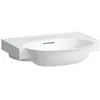 Image de Laufen The New Classic lavabo, encastré, avec trop-plein, sans trou pour robinet, 600x480mm, H8138534001091, Couleur: Blanc avec LCC
