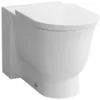 Image de Laufen The New Classic Combiné WC au sol, rinçage profond, sans rebord, H8248584000001, Couleur: blanc