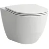 Image de Laufen PRO WC suspendu Comfort, sans rebord, 360x560mm, fixation cachée, H8219620000001, Couleur: blanc